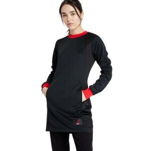 Jordan black long sleeve dress size S